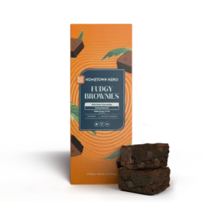 hometown hero fudgy delta 9 thc brownies 50mg thc