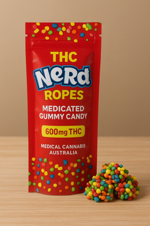 thc nerd ropes – medicated edible candy australia